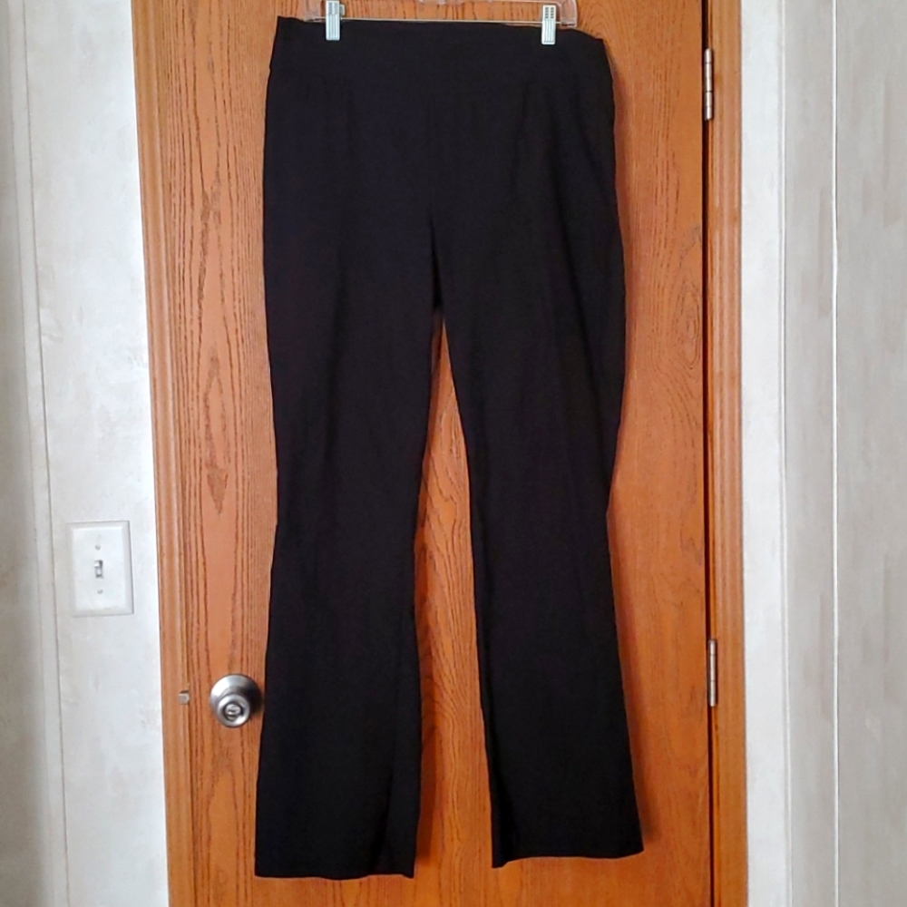 Maurices 1 black stretchy dress pants